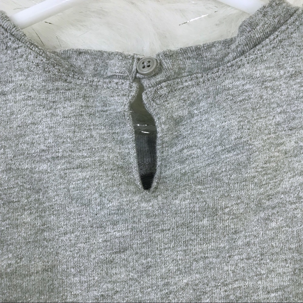 -SOLD- Tea Collection Gray Dress Purple Tulle 3T - Picture 6 of 6